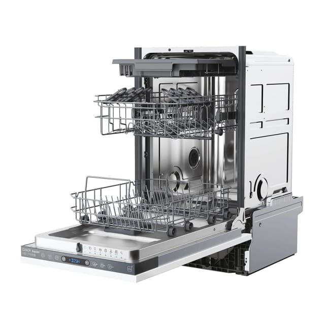 Detalle de Candy CI1C7SB1FA lavavajillas integrable 45 cm, WiFi y 10 servicios (reacondicionado Grado B)