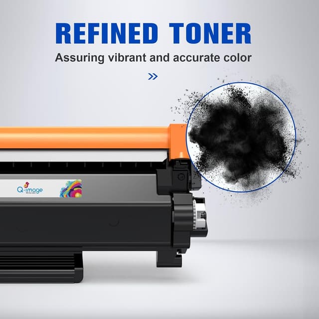 Detalle 2 de Q-image TN2510 TN 2510 compatible toner cartridge (2x black) for selected Brother laser printers