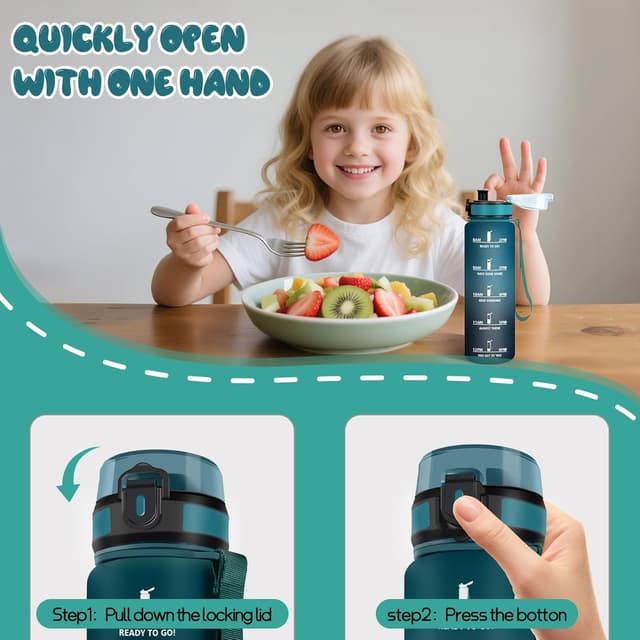 Detalle de Motswedi Gourde Sport 500 ml sans BPA