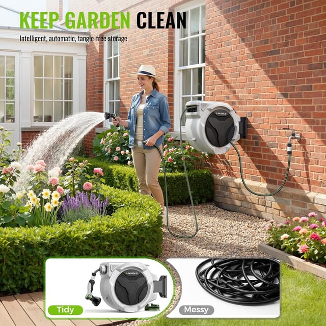 Thumbnail 1 de PATOOLIO Auto Reel 30+2m Retractable Hose