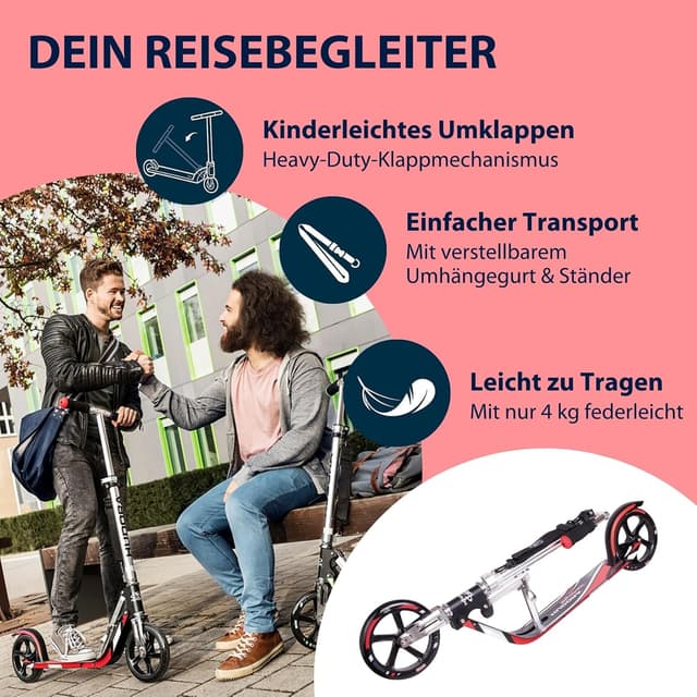 Thumbnail 4 de HUDORA BigWheel 205 Scooter 100 kg