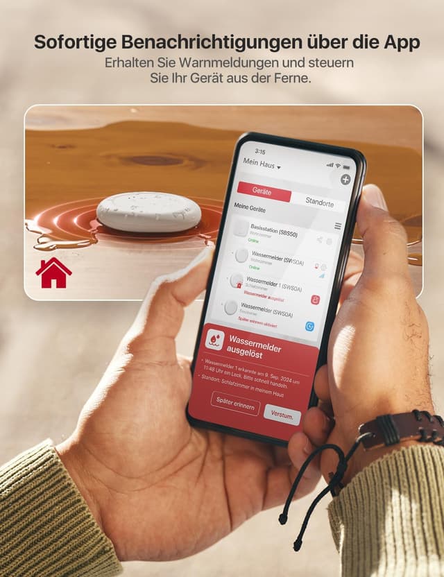 Thumbnail 2 de X-Sense SWS0A Wassermelder 3er Set 🚨
