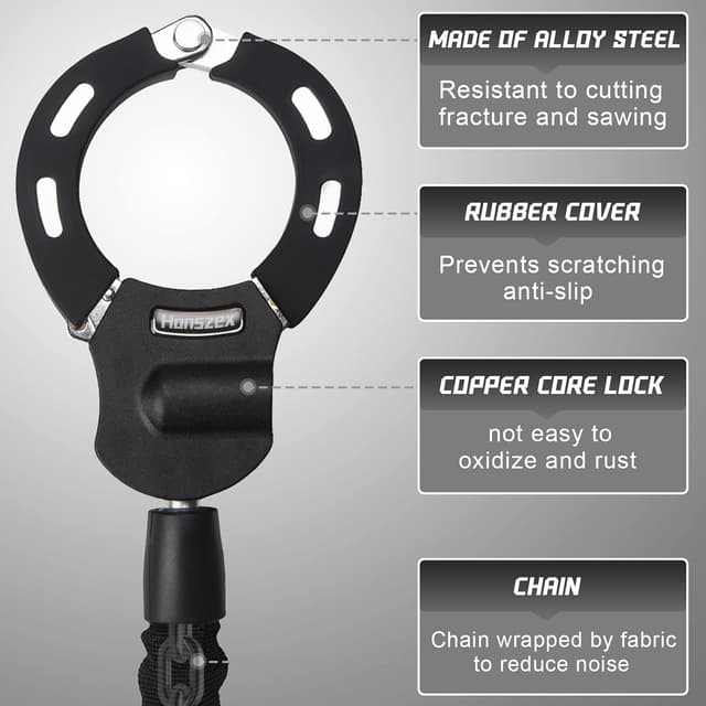 Thumbnail 2 de E Scooter Schloss Handschellenschloss 92 cm đ