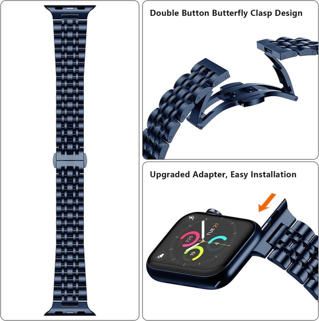 Thumbnail 5 de Tasikar stainless steel Apple Watch strap 49mm