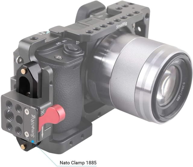 Thumbnail 5 de SMALLRIG 1195B Rail NATO 70 mm pour poignée