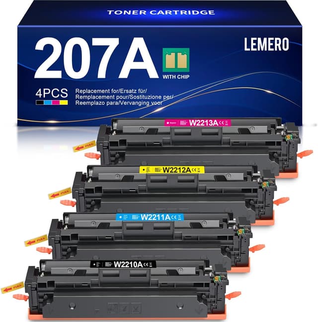 Detalle de Lemero 207A toners couleur, lot de 4