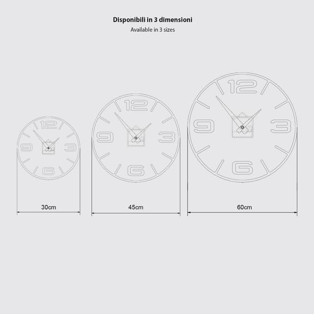 Thumbnail 5 de Giallobus Reloj de Madera MDF 30x30cm 🕒 Idea de Regalo