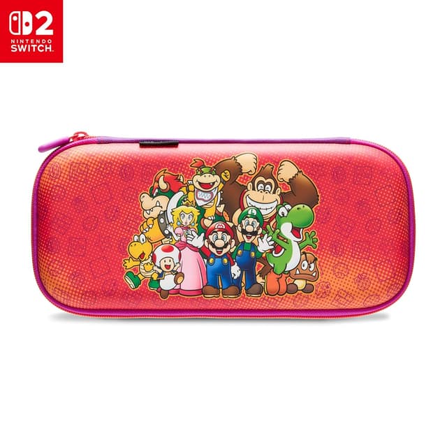 Detalle de PowerA Slim Case for Nintendo Switch 2 — Holds 10 Games 🕹