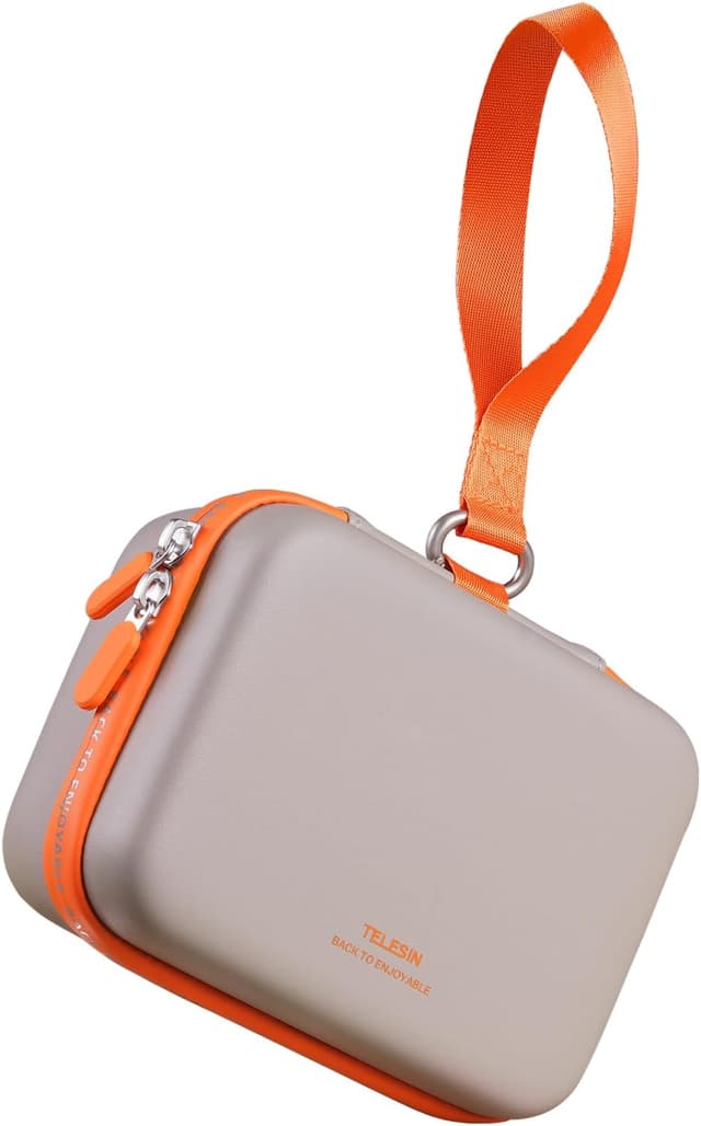 Detalle de TELESIN DisAdv Hard Carrying Case for DJI Osmo Action 6 & accessories (water-repellent, hard shell) - Grey