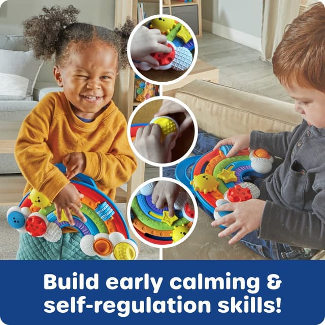 Thumbnail 1 de Learning Resources Rainbow Busy Board