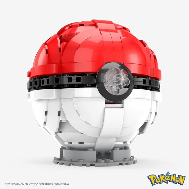 Detalle 2 de MEGA Pokémon Jumbo Poké Ball-Bauset 303 Teile