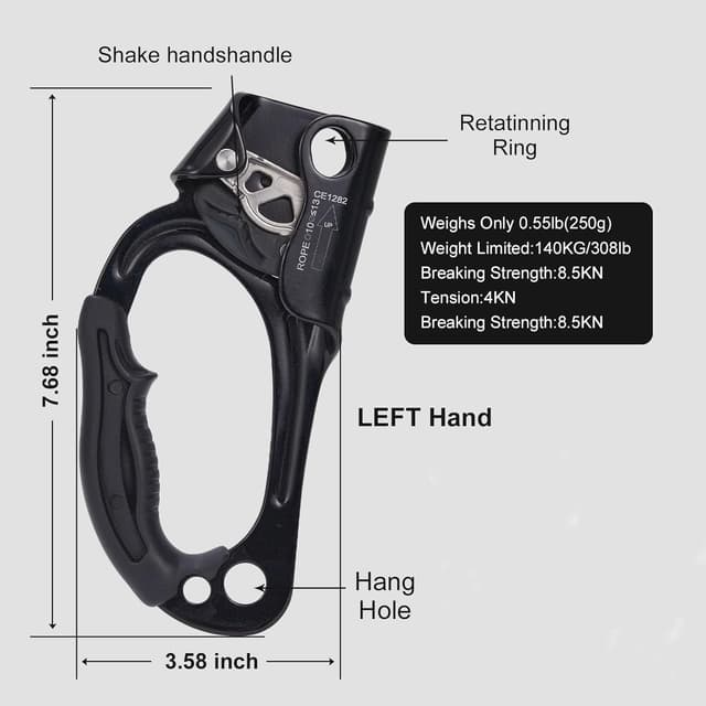 Detalle 2 de SOB ascendente arrampicata 8,5 kN