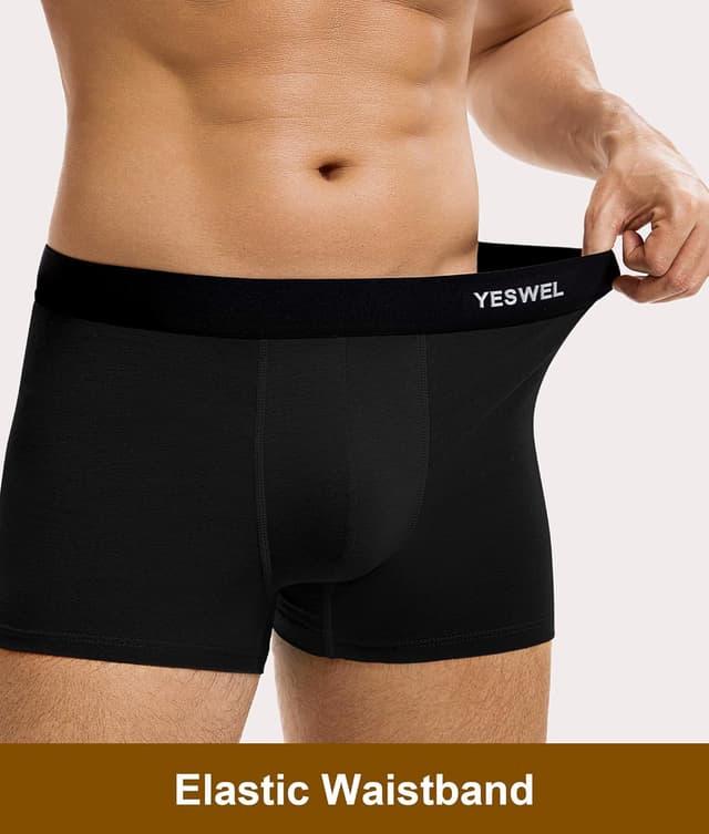 Thumbnail 2 de YESWEL Boxers 10 Pack Cotton Retro Briefs