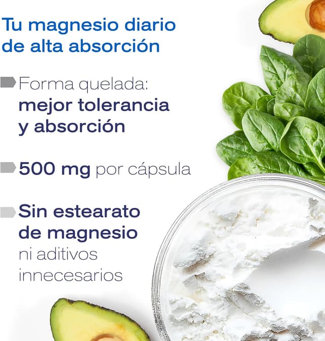 Detalle de ESPADIET magnesio bisglicinato puro 250 cápsulas