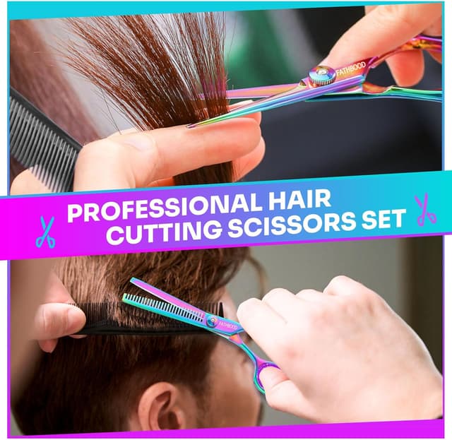 Thumbnail 6 de Friseurschere Set 14tlg 6,7 Zoll Profi