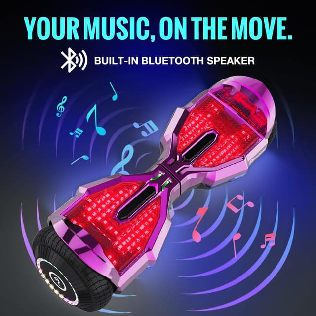 Detalle 2 de EVERCROSS EV2 Hoverboard mit Sitz, 15 km/h