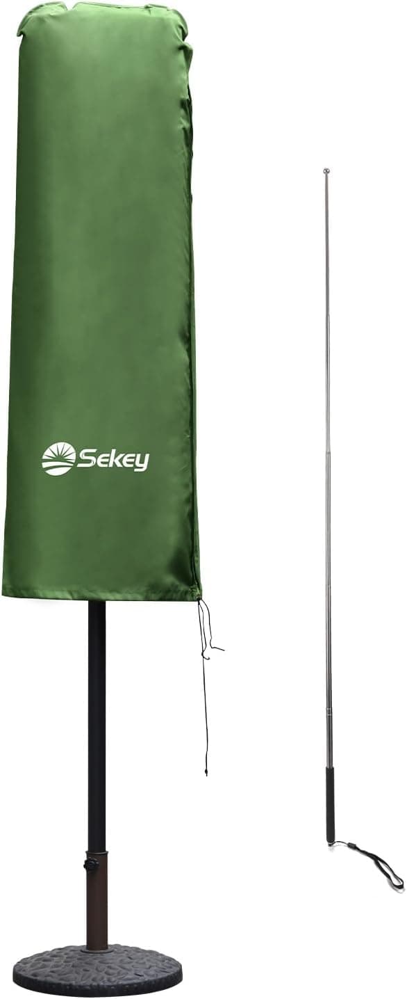Detalle de Sekey custodia per doppio ombrello XXL 165×50/62 cm in poliestere
