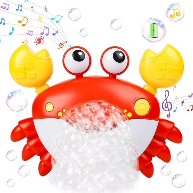Detalle de JoiTale Baby Bath Toys rechargeable bubble crab