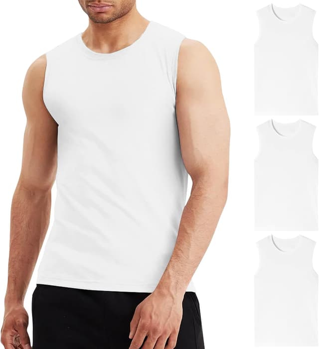 Thumbnail 6 de LiKing Debardeur Homme Coton respirant S-2XL