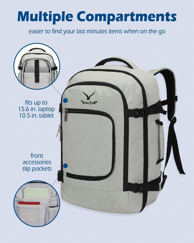 Thumbnail 4 de Hynes Eagle 40L Reiserucksack Hellgrün