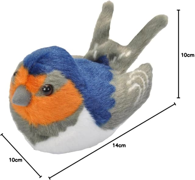 Thumbnail 1 de WILD REPUBLIC Audubon Bird Rondine 18 cm