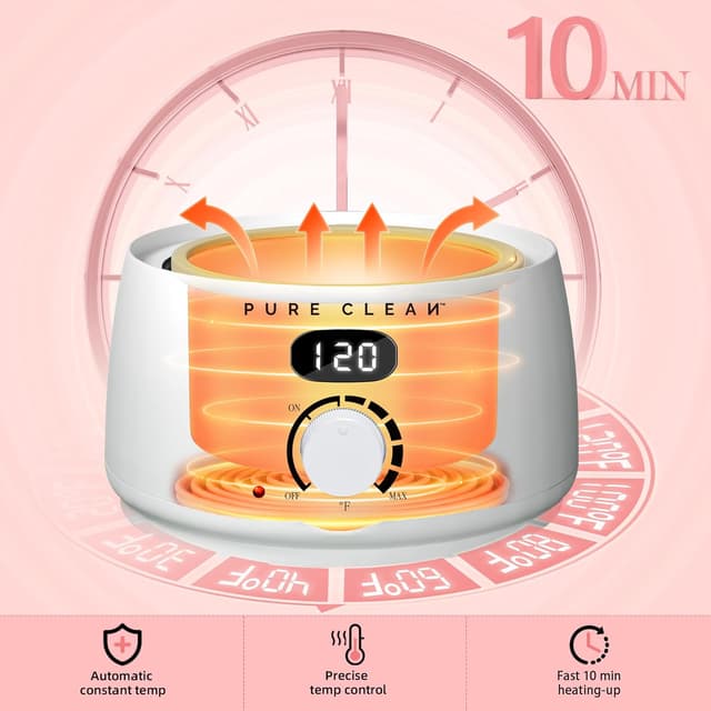 Thumbnail 1 de PURECLEAN Calentador de Cera Digital 54 piezas