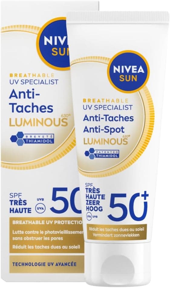 Detalle de NIVEA SUN Fluide visage Luminous 630 SPF 50+ 40 ml