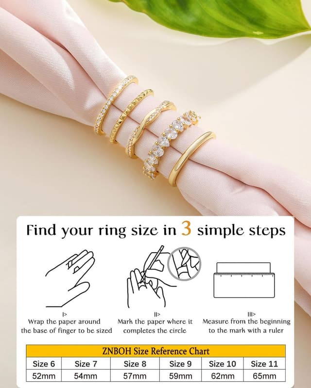 Detalle 2 de ZNBOH Ring-Set Gold 18K, wassfest, Set