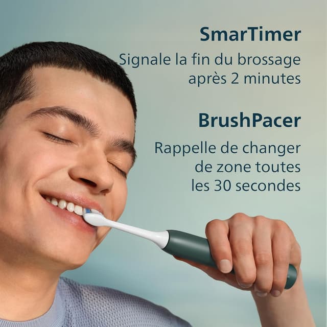 Thumbnail 6 de Philips Sonicare série 4100 HX4042/46 – brosse à dents électrique sonique avec capteur de pression, 4 réglages