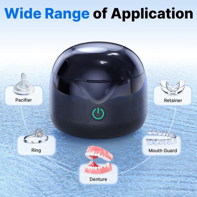 Thumbnail 6 de CXRUY Ultrasonic Retainer Cleaner for Dentures