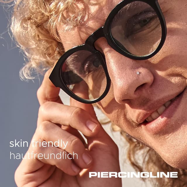 Thumbnail 4 de PIERCINGLINE Nasenpiercing 18G 6 mm acciaio 316L