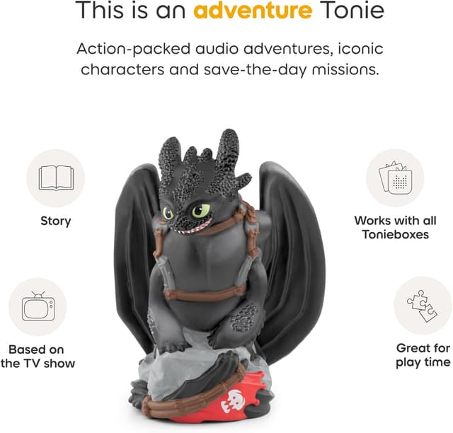 Detalle de tonies How to Train Your Dragon Toothless