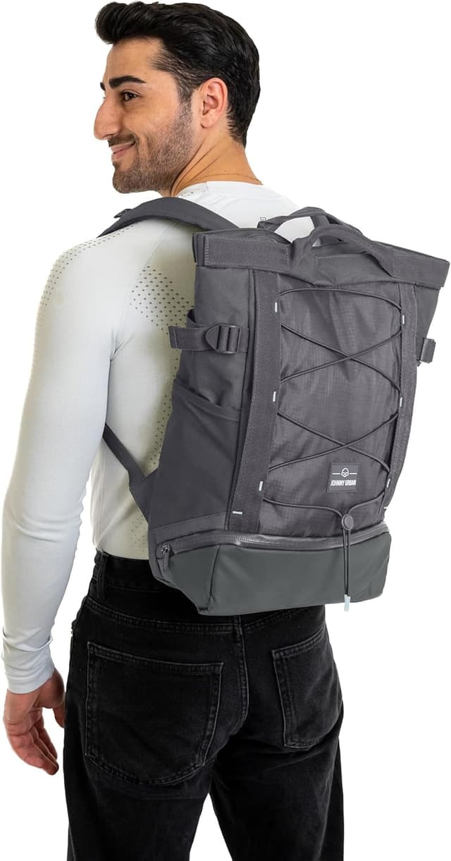 Detalle de Johnny Urban Harper Zaino da viaggio sport tempo libero con scomparto PC 16 pollici (idrorepellente)