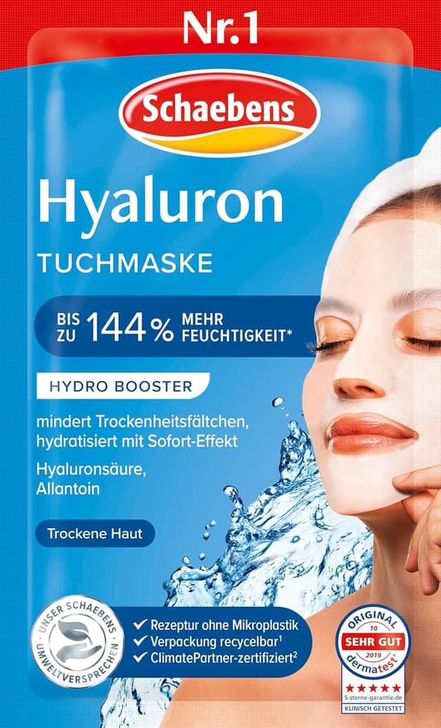 Detalle de Schaebens Masque Hyaluron en tissu 21 g
