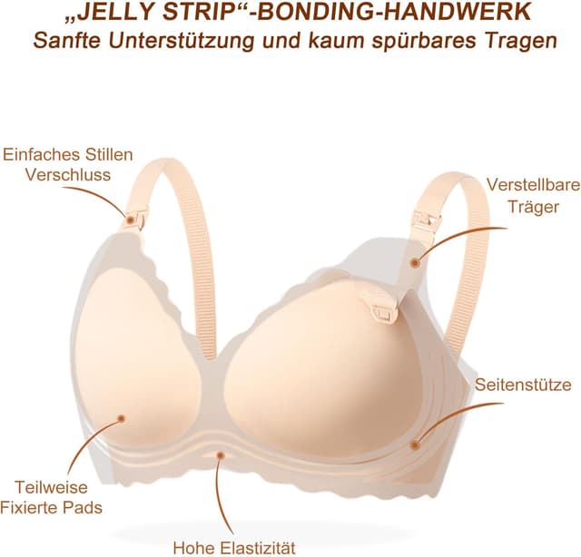 Detalle 2 de As Fairy Still-BH kabellos Komfortbralette