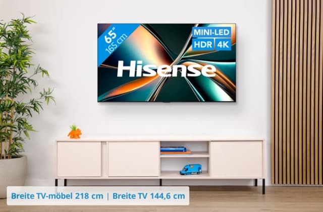 Thumbnail 15 de Hisense 65 Zoll ULED Mini-LED U7Q 2025 Fernseher