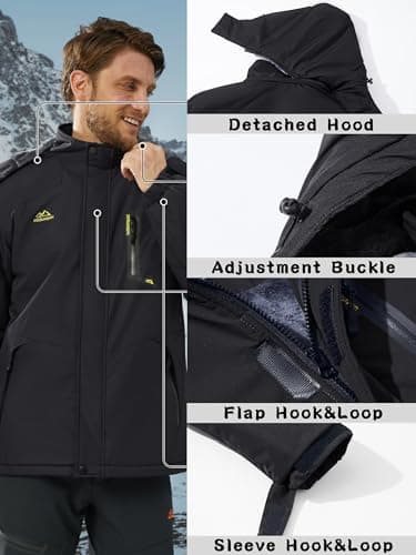 Thumbnail 4 de KEFITEVD Chaqueta Esquí Impermeable XL