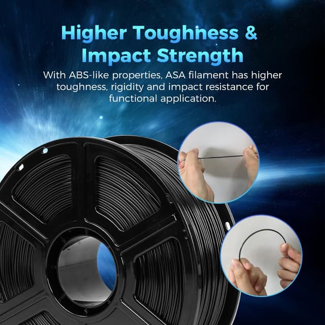 Thumbnail 4 de FLASHFORGE ASA Filament 1,75mm Schwarz