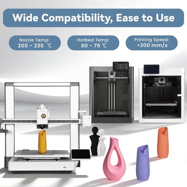 Thumbnail 6 de TINMORRY Matte PLA Filament 1.75mm