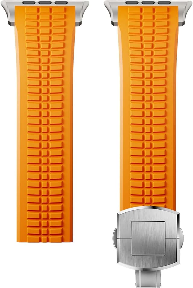 Thumbnail 6 de VKEOO Modern Silicone Watch Band for iWatch Ultra 2 / Ultra & Series 10–7 (44mm–49mm)