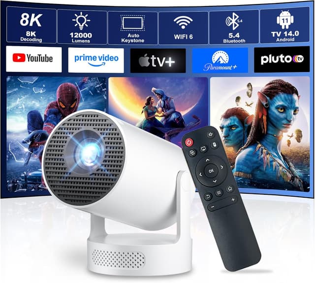 Detalle de Salange HY300 Ultra Mini Projector 300 ANSI lumens 📽