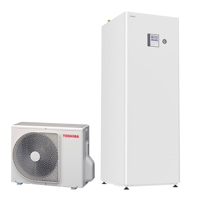 Detalle de Toshiba Tau 55 aerotermia 210 litros