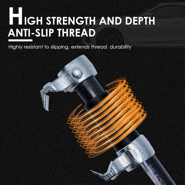 Detalle 2 de CCLIFE 2 pezzi compressore per molle ammortizzatore auto, capacità fino a 1,2T