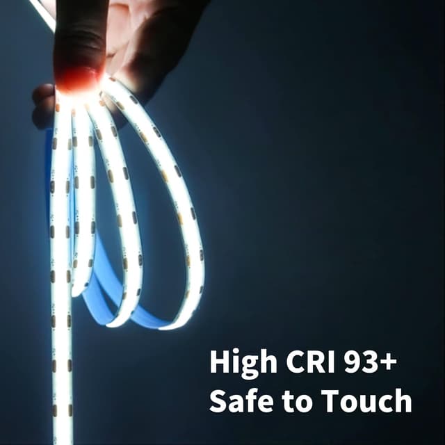 Thumbnail 4 de ShineBurky COB Tira LED 24V 10m Blanco Frío Flexible