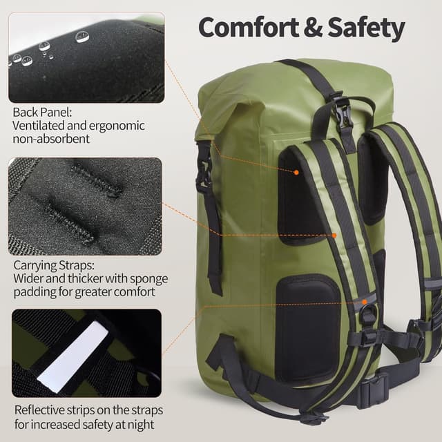 Detalle 2 de Origem Waterproof Backpack 85L dry bag