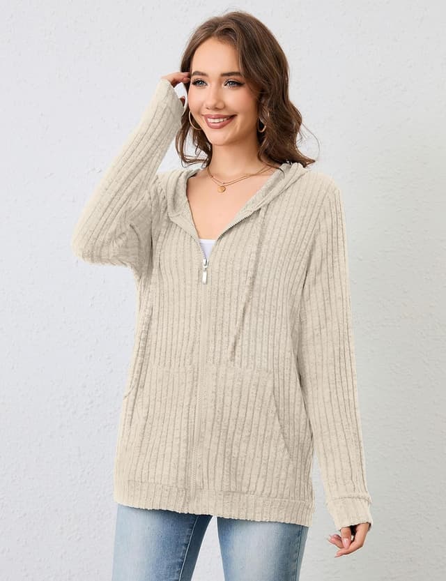 Thumbnail 2 de Flikity Zip Up Cardigan Hoodie M-XXL