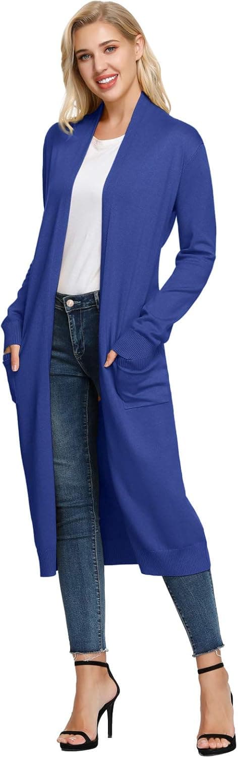 Detalle 2 de GRACE KARIN Maxi Knit Cardigan