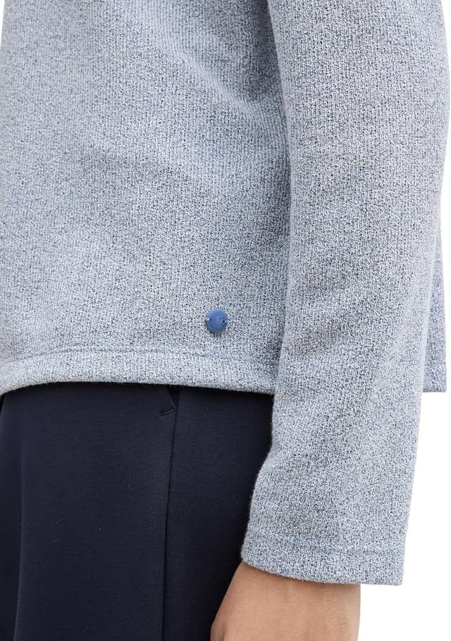 Detalle de Tom Tailor 1036778 cardigan estivo basic da donna a maniche lunghe