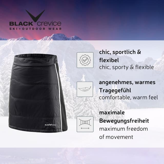 Thumbnail 1 de Gonna da sci Black Crevice trapuntata