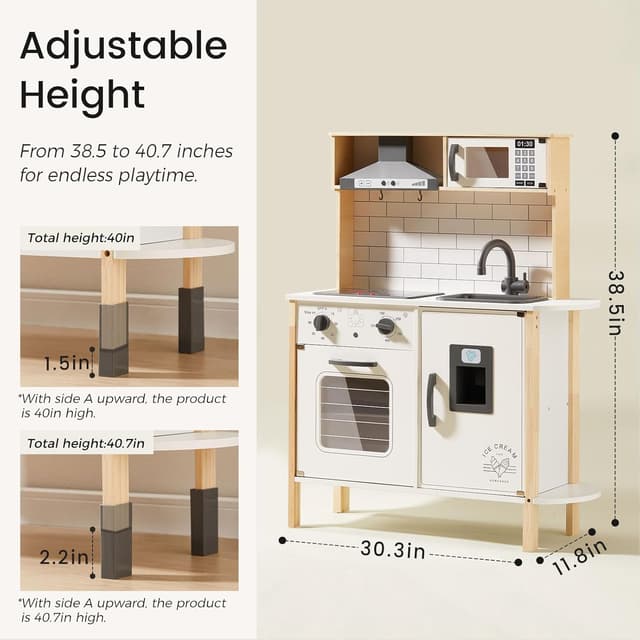 Thumbnail 4 de Tiny Land Play Kitchen for Kids 3‑8